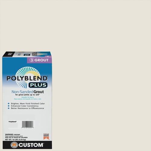 PBPG38110 Custom Building Products PolyBlend PLUS Non-Sanded Tile Grout