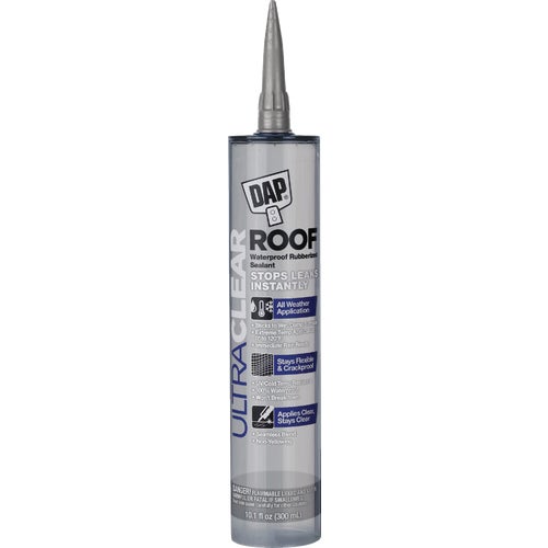 7079818395 Dap Ultra Clear Waterproof Roof Cement & Patching Sealant