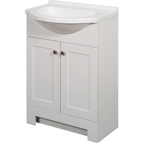 SEC24WW Zenith Zenna Home Euro Vanity with Top