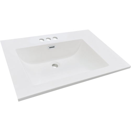 WB3122330 CraftMark High Gloss Wave Bowl Vanity Top