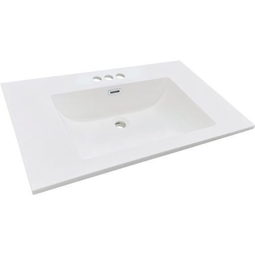 WB3722330 CraftMark High Gloss Wave Bowl Vanity Top