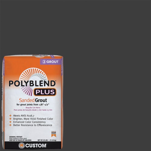 PBPG6025 Custom Building Products PolyBlend PLUS Sanded Tile Grout