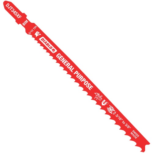 DJT345XF5 Diablo T-Shank Bi-Metal Jig Saw Blade