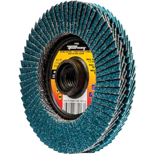 71923 Forney Type 29 Double-Sided Angle Grinder Flap Disc