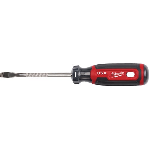 MT206 Milwaukee Slotted Screwdriver with Cushion Grip