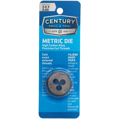 97603 Century Drill & Tool Metric Hex Die