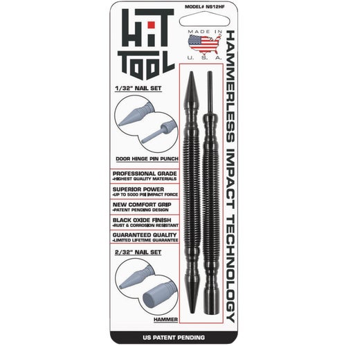 NS12HF HIT Tool 1/32 In., 2/32 In. Nail Set