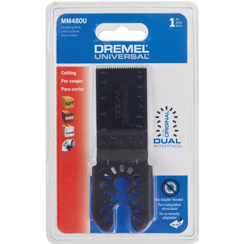 MM480U Dremel Universal High Carbon Steel Flush Cut Oscillating Blade