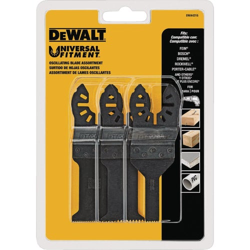 DWA4215 DEWALT Universal Fitment Oscillating Blade Assortment