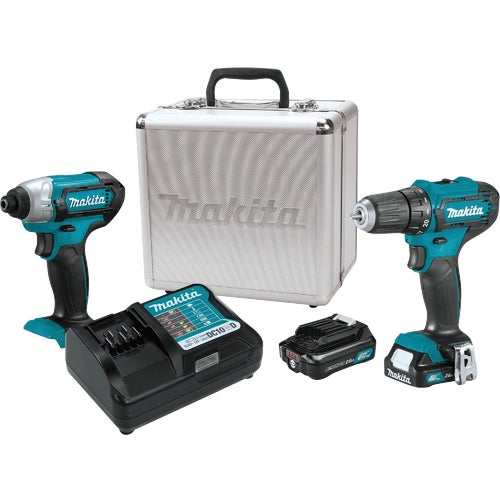 CT232RX Makita 12V Max CXT Li-Ion Drill/Driver & Impact Cordless Tool Combo Kit