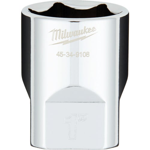 45-34-9108 Milwaukee 1/2 In. Drive Socket w/FOUR FLAT Sides