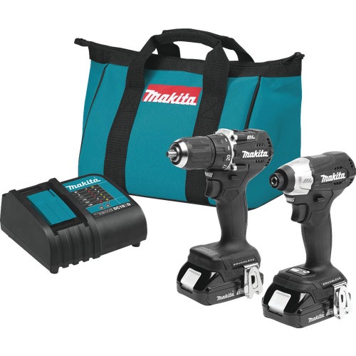 CX203SYB Makita 2-Tool Sub-Compact Drill/Driver & Impact Driver Cordless Tool Combo Kit