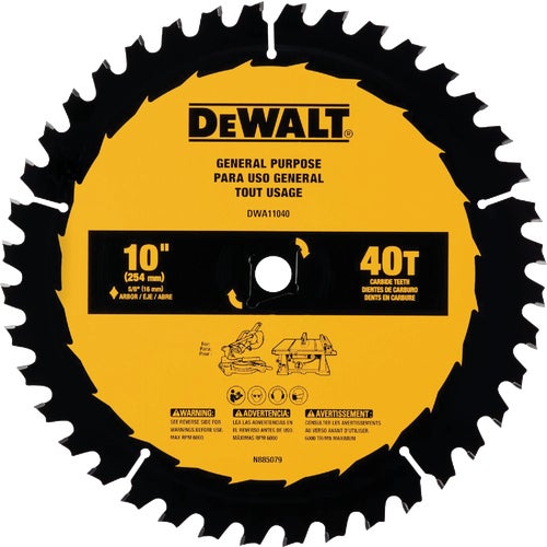 DWA11040 DEWALT General Purpose Circular Saw Blade