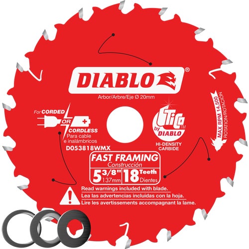 D053818WMX Diablo Circular Saw Blade