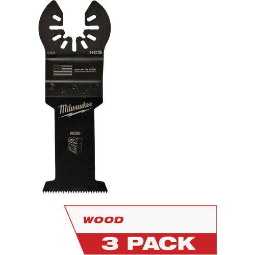 49-25-1103 Milwaukee OPEN-LOK High Carbon Steel Wood Oscillating Blade