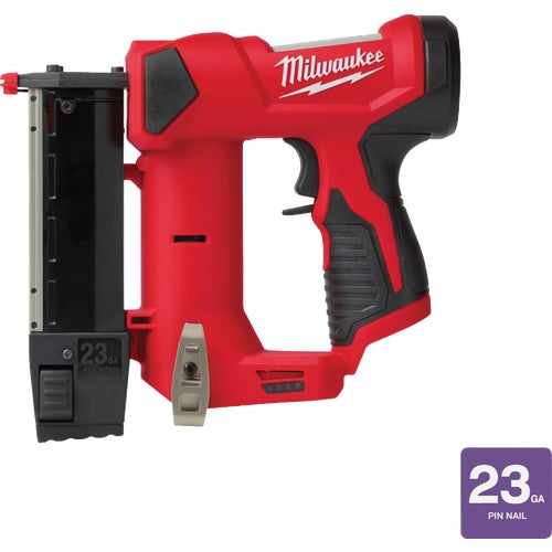 2540-20 Milwaukee M12 Cordless Pin Nailer - Tool Only