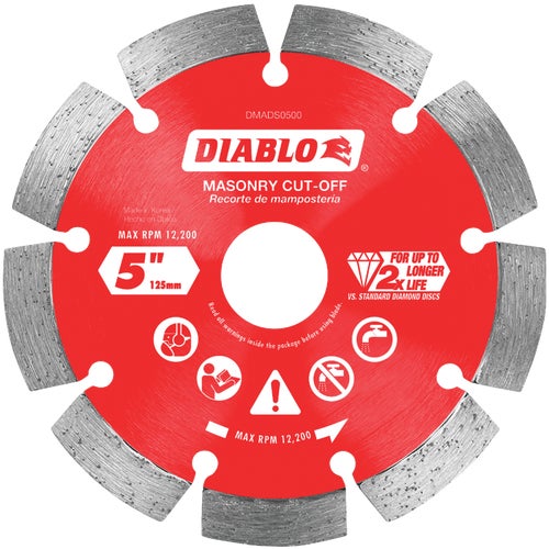 DMADS0500 Diablo Segmented Diamond Blade