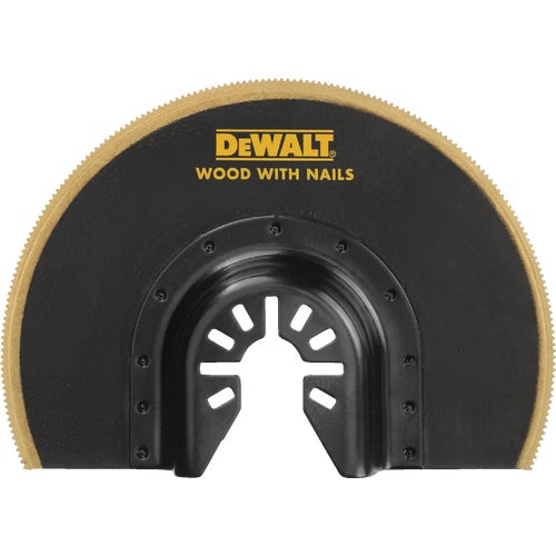 DWA4213 DEWALT Universal Fitment Titanium Flush Cut Round Oscillating Blade