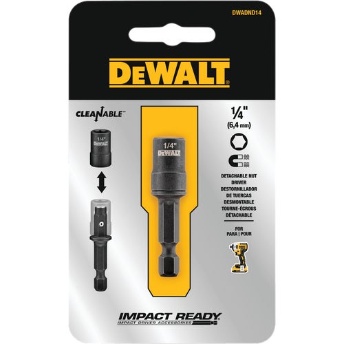 DWADND14 DeWalt Impact Ready Cleanable Nutdriver Bit