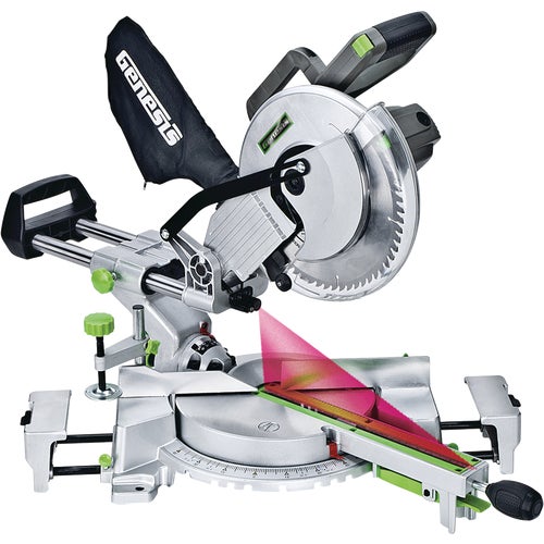 GMSDR1015LC Genesis Sliding Compound Miter Saw