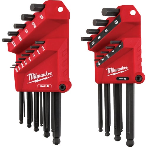 48-22-2187 Milwaukee SAE/Metric Ball-End Hex Key Set