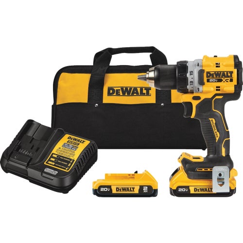 DCD800D2 DeWalt 20V MAX Lithium-Ion Brushless Cordless Drill Kit