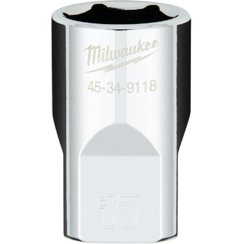 45-34-9118 Milwaukee 1/2 In. Drive Socket w/FOUR FLAT Sides