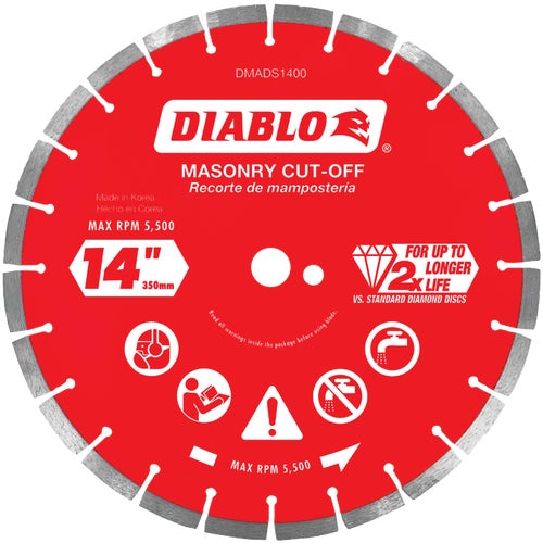 DMADS1400 Diablo Segmented Diamond Blade