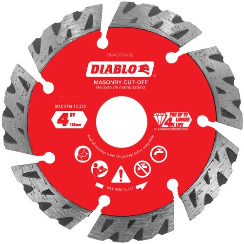 DMADST0400 Diablo Segmented Turbo Diamond Blade