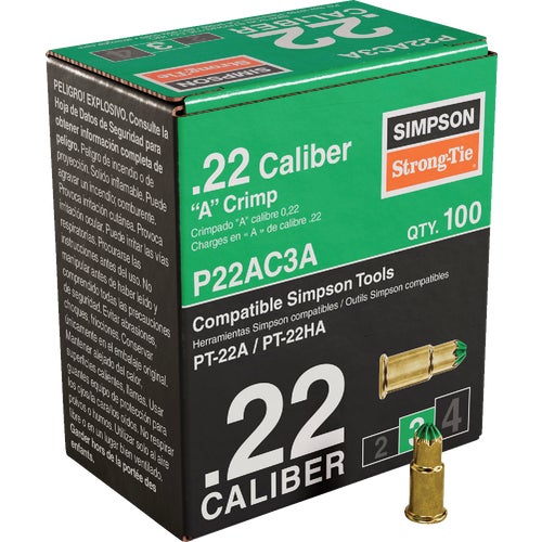 P22AC3A Simpson Strong-Tie 0.22 Powder Load