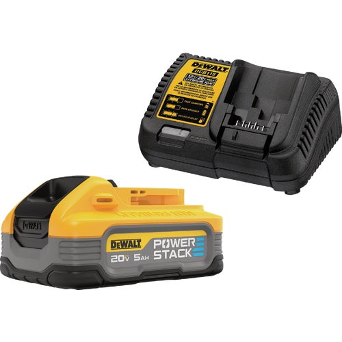 DCBP520C DEWALT POWERSTACK 20V MAX Charger & Tool Battery Kit