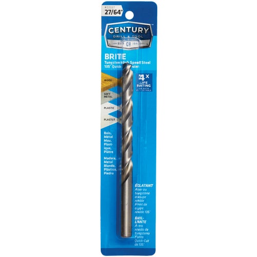 22327 Century Drill & Tool Brite Drill Bit