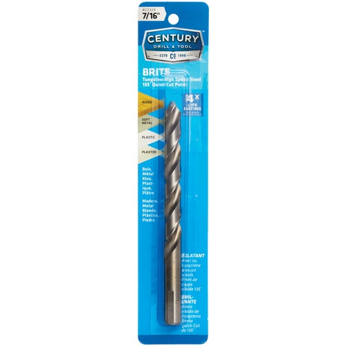 22328 Century Drill & Tool Brite Drill Bit