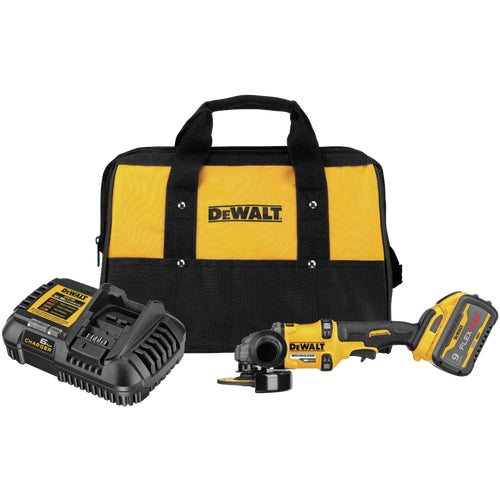 DCG418X1 DeWalt Flexvolt 60V MAX Brushless Cordless Angle Grinder Kit