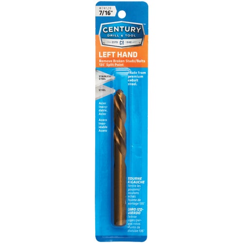 74128 Century Drill & Tool Left Hand Drill Bit