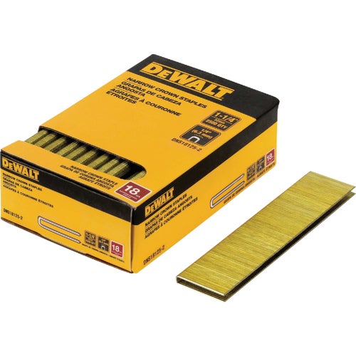 DNS18125-2 DEWALT 1/4 In. Collated Crown Staples