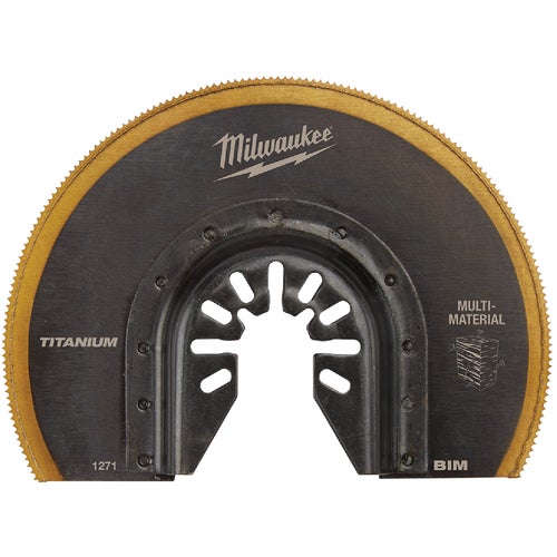 49-25-1271 Milwaukee OPEN-LOK Titanium Enhanced Bi-Metal Segmented Oscillating Blade