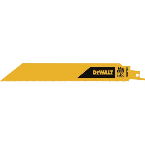 DWAR9114 DEWALT Bi-Metal Reciprocating Saw Blade