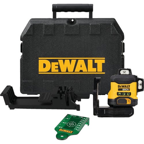 DCLE34031B DEWALT 20V MAX Green 3 x 360 Line Laser - Tool Only