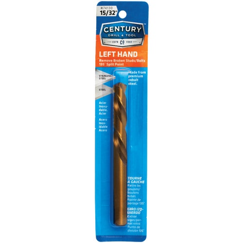 74130 Century Drill & Tool Left Hand Drill Bit