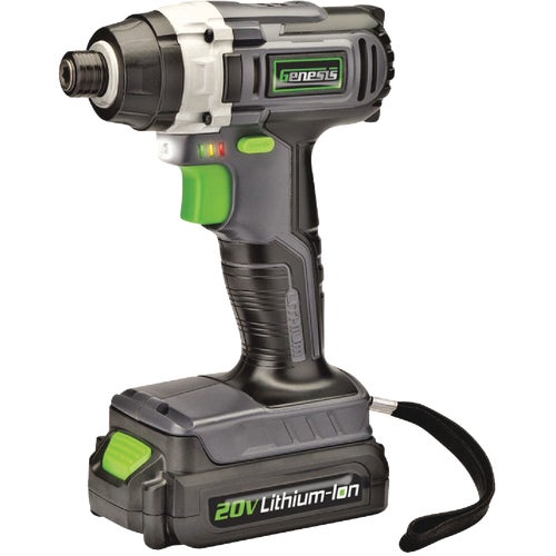 GLID20B Genesis 20V Lithium-Ion Cordless Impact Driver Kit