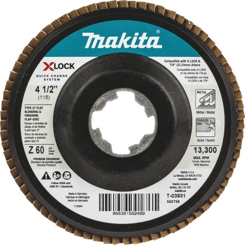 T-03931 Makita Type 27 Flap Sanding Wheel