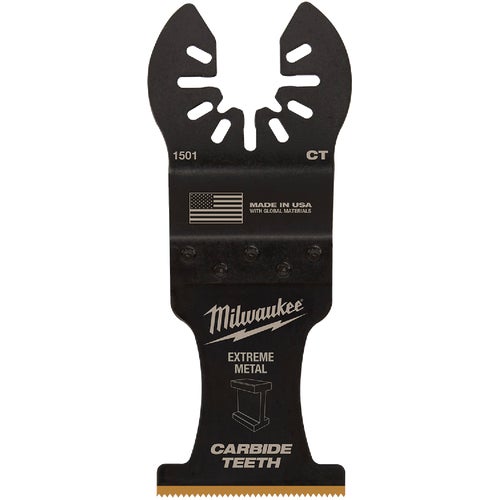 49-25-1503 Milwaukee OPEN-LOK Titanium-Enhanced Carbide Extreme Metal Oscillating Blade