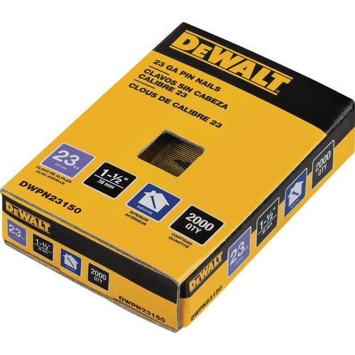 DWPN23150 DEWALT 23-Gauge Collated Pin Nails