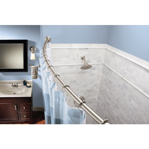 DN2171BN Moen 57 In. To 60 In. Tension Curved Shower Rod