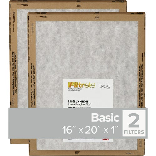 FPL00-2PK-24 Filtrete Residential MPR Flat Panel Furnace Filter