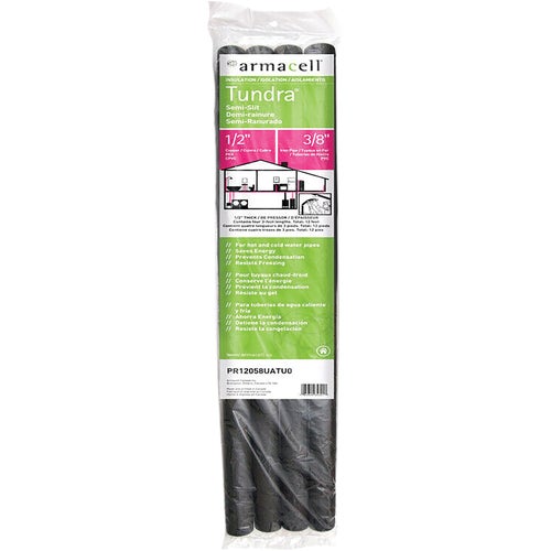 PR12058UATU0 Tundra 1/2 In. Wall 3 Ft. Long Semi-Slit Pipe Insulation Wrap