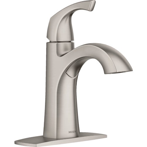 84505SRN Moen Lindor 1-Handle Centerset Bathroom Faucet