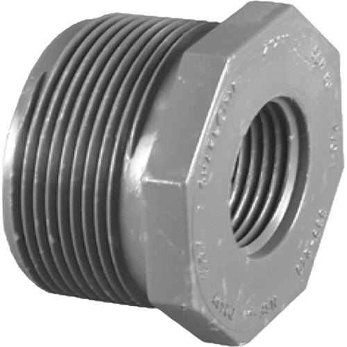 PVC 08200  2600HA Charlotte Pipe MPTxFPT Sch 80 Reducing PVC Bushing