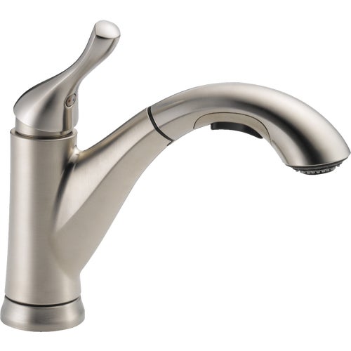 16953-SS-DST Delta Grant Single Handle Pull-Out Kitchen Faucet